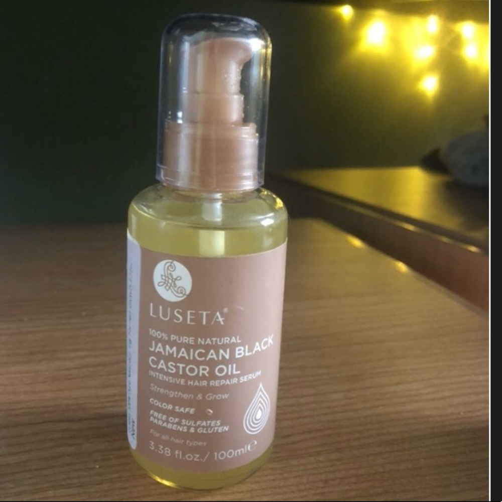 Luseta natural jamaican black castor oil